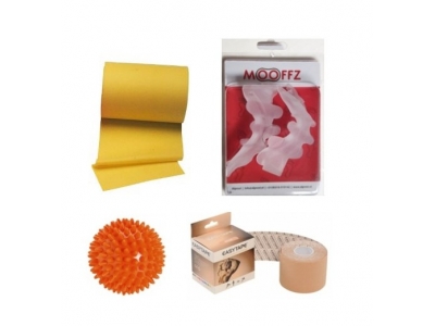 Basispakket Oefenmaterialen Voetentraining Hielspoor