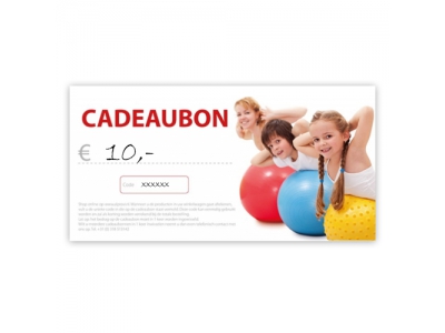 Cadeaubon € 10