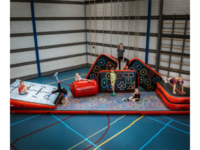 12SPRINGS/ Kleuren Turnen Educatieve Airtrack Set