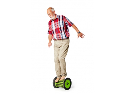 Gonge Balanceerroller met zand, groen