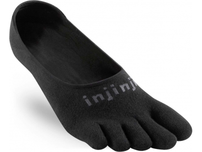 Injinji Teensokken Sport Lightweight Hidden Coolmax Zwart