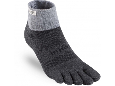 Injinji Teensokken Trail Midweight Mini-Crew Coolmax Graniet