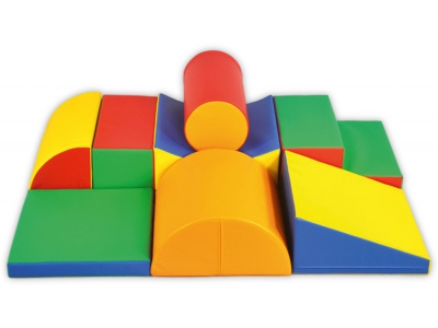 Soft Play foam speelblokken set 7, 8-delig