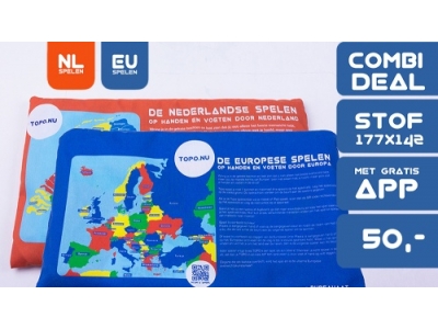 GeoRockers Combi Speelkleden NL & EU voor Professioneel Gebruik (Voorheen Topo.nu)