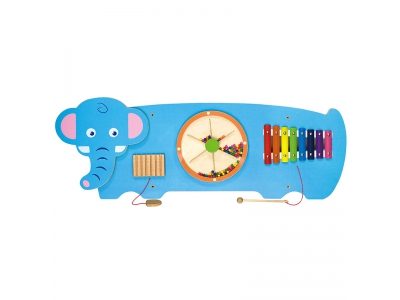 Activity Center - Wandspeelbord Olifant